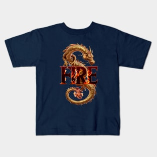 Dragon Fire Kids T-Shirt